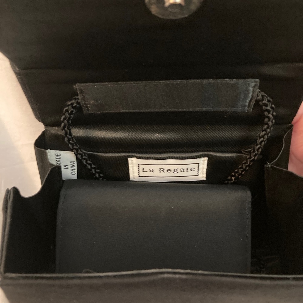 La Regale Evening clutch with matching wallet